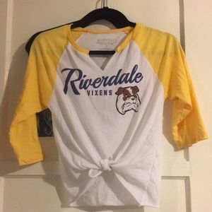 Tops - Riverdale vixens baseball tee Tops - Riverdale vixens baseball tee
